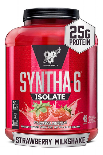 Proteina Bsn Syntha 6 Isolate 4 Libras Sabor Fresa
