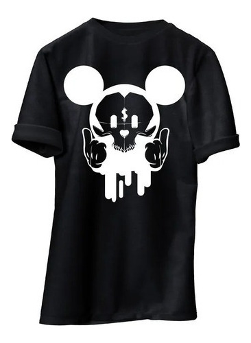 Remera Camiseta Dibujo Animado Hood Hip-hop Gangster Unisex