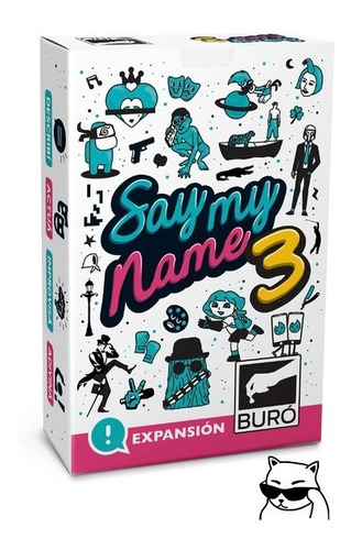 Imagen 1 de 3 de Juego De Cartas Say My Name Expansión 3 Buró