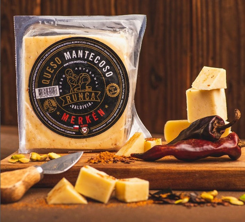 Queso Mantecoso Merkén Runca 350 Gr Sin Lactosa