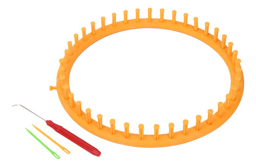 .. Juego De Telares Redondos Para Tejer Con Gancho, Aguja Y