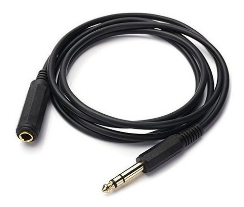 Tisino 1/4  Cable De Extension Para Auriculares Estereo, Cha