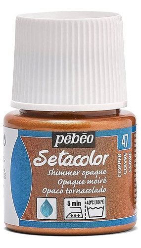 Pebeo Setacolor Tela - 47 Tornasolado Cobre Claro