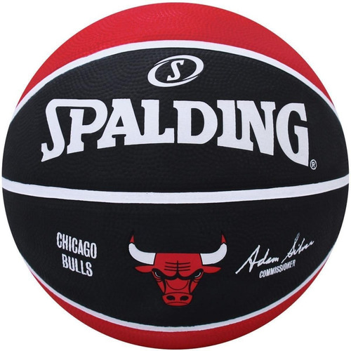 Balón de baloncesto Spalding Nba Chicago Bulls, de goma