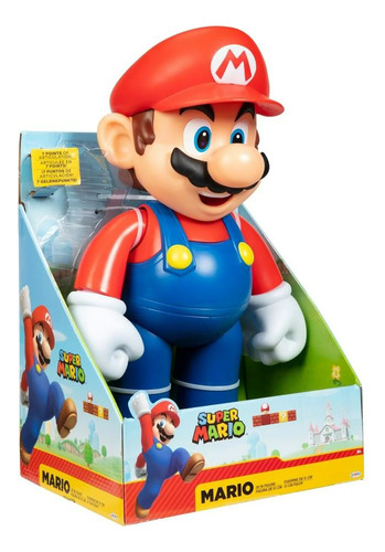 Super Mario Bros Figura Enorme 50 Cm Coleccion Nintendo