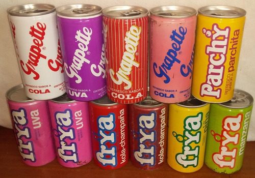 Imagen 5 de 10 de Latas De Coleccion Fanta Y Crush