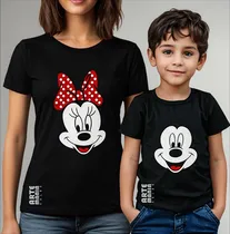 Comprar Pack 2 Polos Dia De La Madre Mamá Hijo Hija Mickey