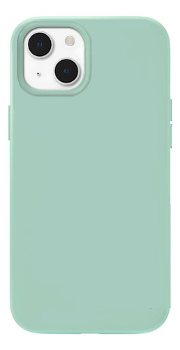 Estuche Forro Silicona Gamuza Interna Para iPhone 15 Plus