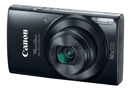 Imagen 2 de 3 de Canon PowerShot ELPH 190 IS compacta color negro