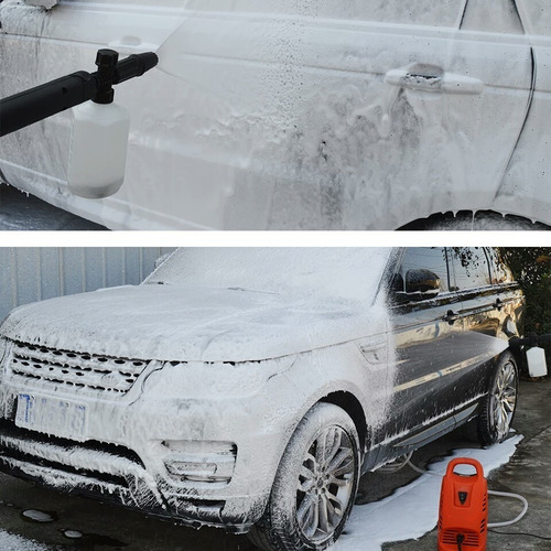 Lanza Alta Espuma Lavar Auto Jabon Shampo Nieve Presion Foam