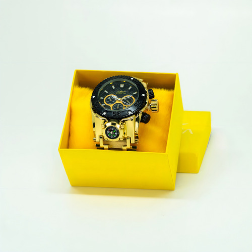 Reloj Invicta Gold Compass