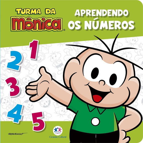 Livro Infantil Turma Da Mônica Aprendendo Os Números