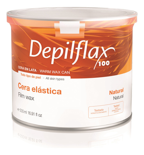 Cera Natural Elástica Para Depilar Piel Sensible 500ml