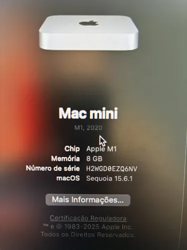 Computador Apple Mac Mini M1 Desktop Prata | MercadoLivre