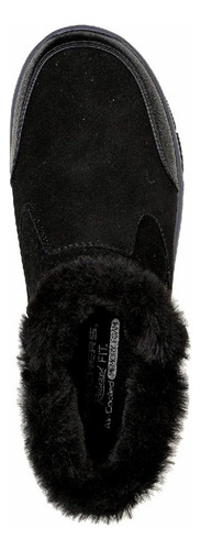 Botin Mujer Skechers Easy Going Perfect Snuggle Negro