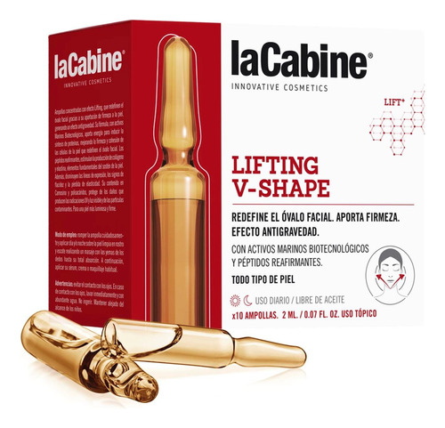 Ampolla La Cabine 2 Ml Lifting V-shape 10 Unidades