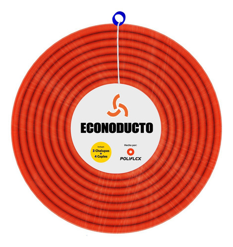 Econoducto 1/2  Rollo  Con 100 M 