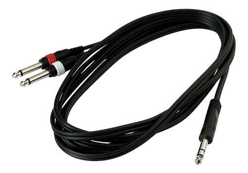 Cable Warwick Plug Stereo A 2 Plug Mono 3m Cuo