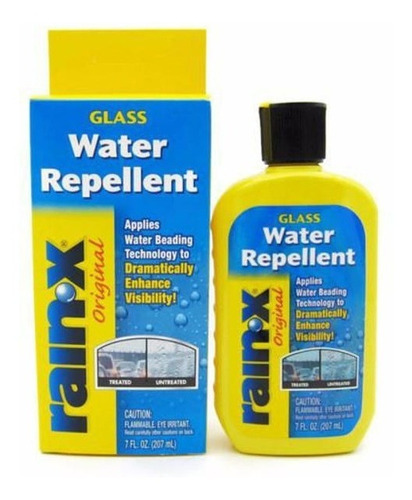 Imagen 1 de 5 de Rain X Glass Water Repellent 207ml Repelente P/ Vidrios