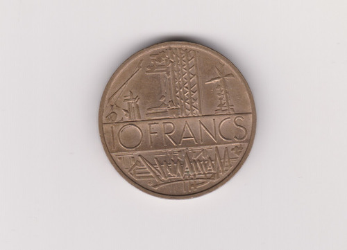 Moneda Francia 10 Francos Año 1978 Excelente