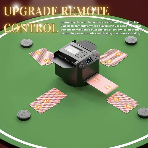 Barajador Y Repartidor Automático De Cartas Vqp 2 En 1