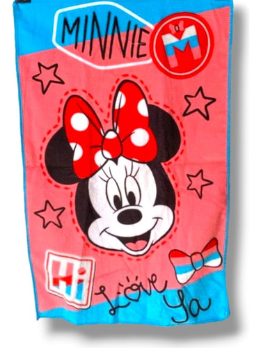 Toalla Párvulo Disney Para Niño Y Niña 50 X 30cm Minnie Skye