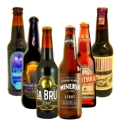 Six Pack Cervezas Artesanales Mexicanas Stout