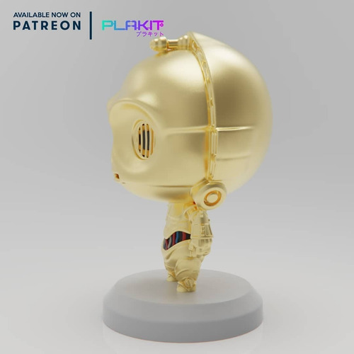 C-3po Star Wars Coleccionable Estilo Funko Pop