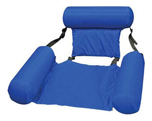 Silla Flotante Inflable Float Row Con Respaldo Reclinable