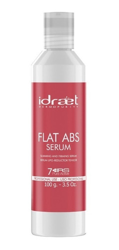 Idraet Irs 7 Flat Abs Serum Galvanica Reductor Adiposidad 