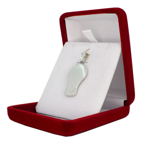 Dije Huracán Escudo Premium Globo Grande De Plata 925 Color Plateado