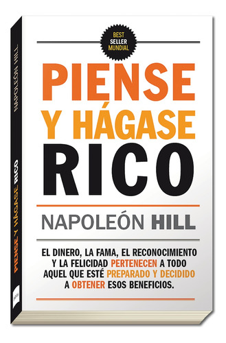 Piense Y Hagase De Rico Napoleon Hill - Libro Físico