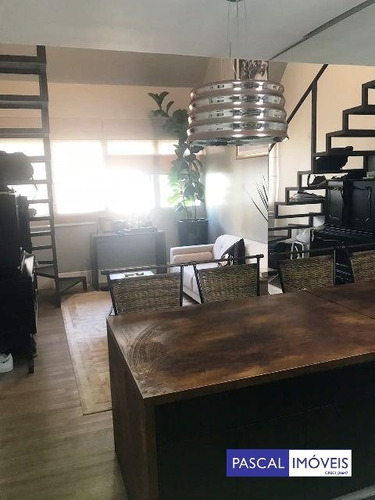 Imagem 2 de 9 de Excelente Apartamento Duplex Em Moema - V-8730