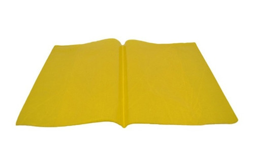 Protector Forro Para Cuaderno Amarillo X 10 Unidades