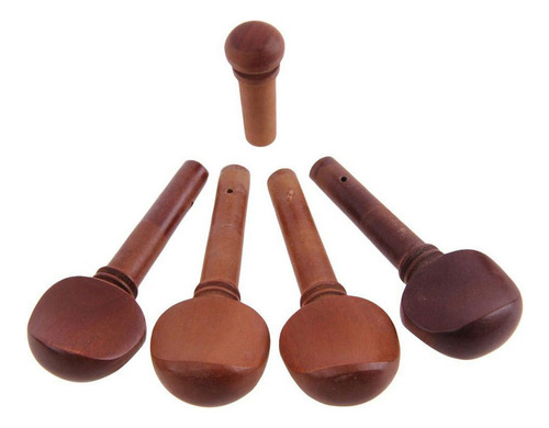 Juego De De Violín 4/4 + Mentonera + Clavijas + + Tornillos