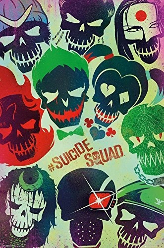 Suicide Squad- Sugar Skulls Póster 24 X 36 Pulgadas