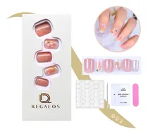 Comprar Kit Completo Uñas Postizas Press Con Adhesivas X30 Uñas