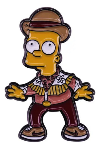 Pin Bart Simpson Cowboy