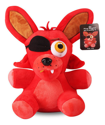 Peluche Zorro Rojo Grande 25cm, Muñecos Anime Bear