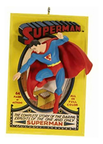 Hallmark Keepsake Dc Superman Anv. Comic