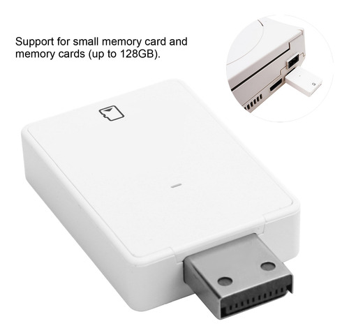 Lector Adaptador De Tarjetas De Memoria Dc Para Juegos Sega