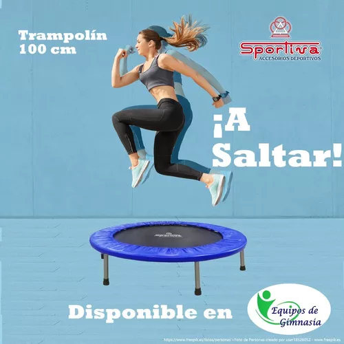 Trampolín Fitness Individual Sportiva 100 cm Cama Elástica - Equipos de  Gimnasia