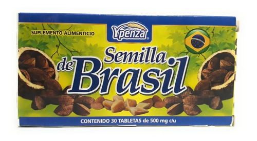 Semilla De Brasil Ypenza 30 Tabletas Envio Full