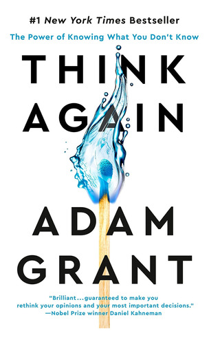 Libro Think Again: The Power Of Knowing What You Don't Know