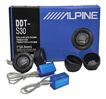 Comprar Kit 2 Tweeter A Dome Alpine Dtt-s30 4 Ohms 360w + Crossovers