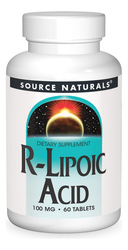Source Naturals R-lipoic Acid 100mg, Key To Cellular Energy
