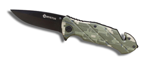 Canivete Tático Squad Militar Camuflado Invictus Caça Tatica