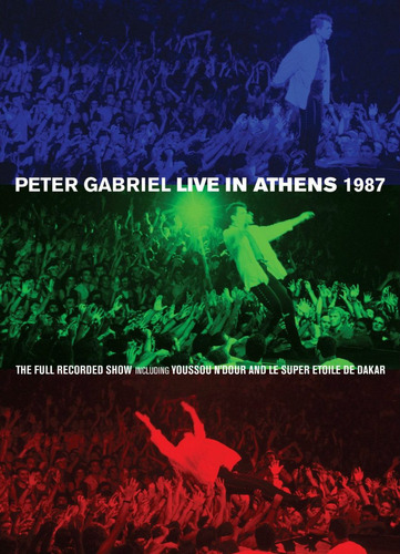 Peter Gabriel Live In Athens 1987 2dvd New Cerrado En Stock
