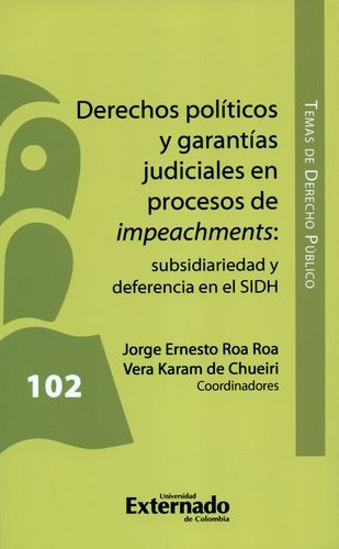 Libro Derechos Políticos Y Garantías Judiciales En Procesos