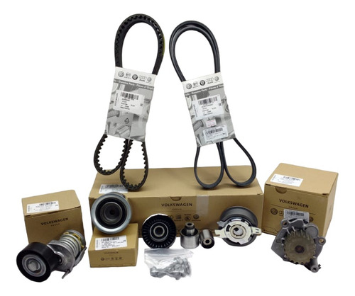 Kit Distribucion+ Bomba +kit Poly V Amarok/ Vento/tiguan 2.0